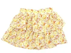 Name It creme de peche nederdel blomster